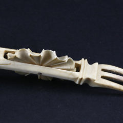 Whaleman Made Whale Ivory Pie Crimper, circa 1850