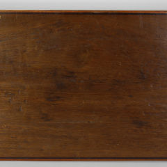 Whaler Made Whale Ivory Inlaid Gallery Tray, 19th Century