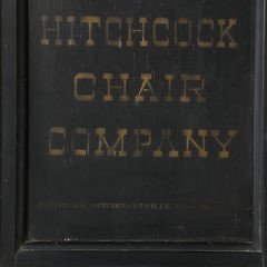 Hitchcock Chair Company Hitchcocksville, Connecticut Factory Sign