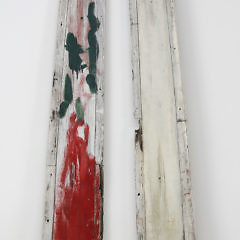 Pair of “Wm S. White” Carved And Painted Trailboards, 19th Century