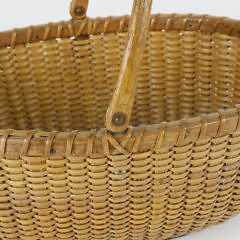 Nantucket Oval Swing Handle Basket