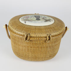 Michael Kane Oval Friendship Basket