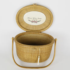 Michael Kane Oval Friendship Basket