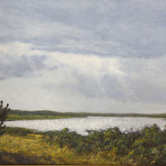 John Whitney Oil on Linen, “Long Pond”