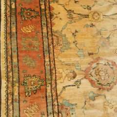 Hand Woven Wool Oushak Oriental Carpet