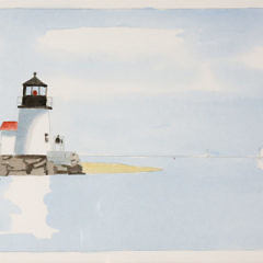 Norman Fortier Watercolor on Paper “Brant Point”