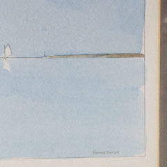 Norman Fortier Watercolor on Paper “Brant Point”