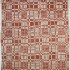 146-4800 Red White Jacquard Coverlet A_MG_1672