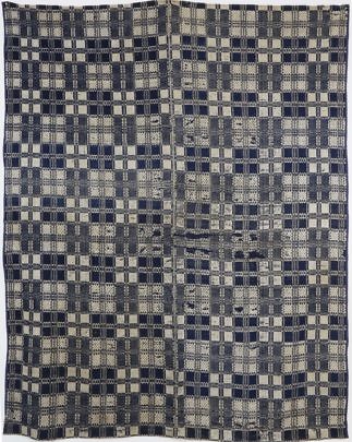 147-4800 Blue White Jacquard Coverlet A_MG_1680