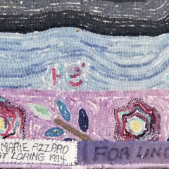 Pat Loring Hand Hooked Wool Rug