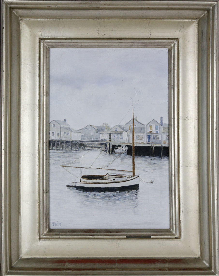 Roy Bailey Nantucket Oil Painting Roy Bailey Oil on Canvas "Nantucket Sailboat" Rafael Osona