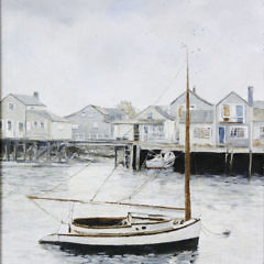 Roy Bailey Oil on Canvas “Nantucket Sailboat”