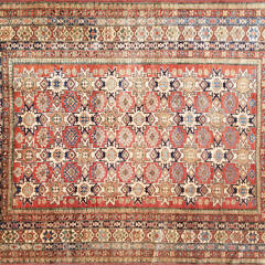 209-4800 Shirvan Kazak Oriental Rug A