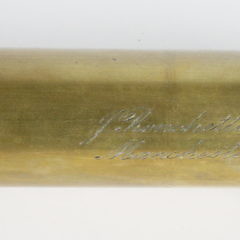 J. Ronchetti, Manchester Brass and Leather Spyglass