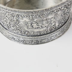 Silver Plate Barbour S.P. Company Double Handled Sauce Dish