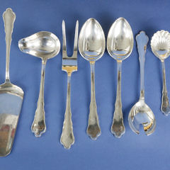 Bernardo Austria Silver Plated Flatware Service in the “Chippendale” Pattern