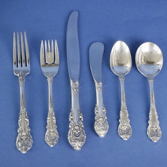 Wallace “Sir Christopher” Sterling Silver Flatware Service for Twelve