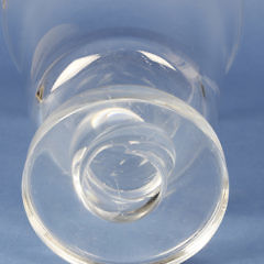 Signed Steuben Clear Crystal Oversized Vase