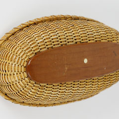 Paul Willer Oval Nantucket Bread Basket