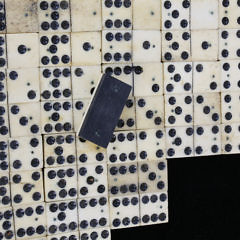 Complete Set of Sailor Made Bone and Ebony Double Nine Dominoes, 19th Century