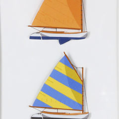 Eric Holch Paper Cutout of Rainbow Fleet