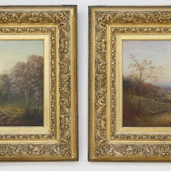 71-4800 Pair Heyl Raser Wooded Landscape Oils A_MG_0169