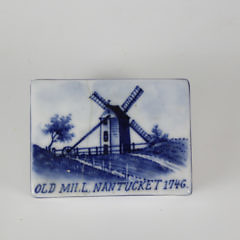 Nantucket Porcelain Souvenir Covered Box and Creamer