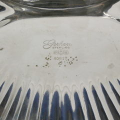 Gorham Sterling Silver Scallop Shell Footed Dish