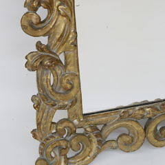 Carved & Gilt Italian Rococo Mirror, circa 1900