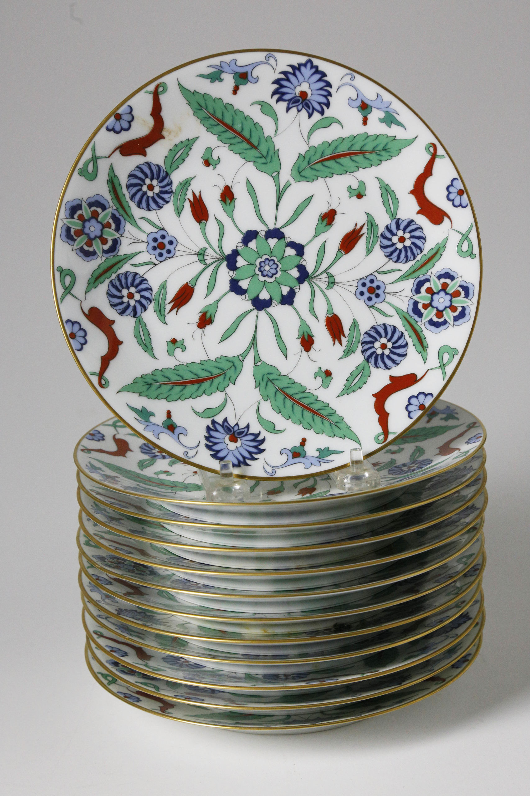 Twelve 19th Century Haviland Limoges 