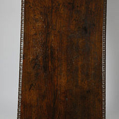 19th Century Teak Spanish Colonial Carved Library Table