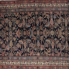 1-4561 Antique Hand Woven Geometric Carpet Runner A IMG_4658