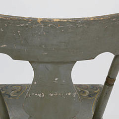 Pair of Decorated Pennsylvania Side Chairs, circa 1840