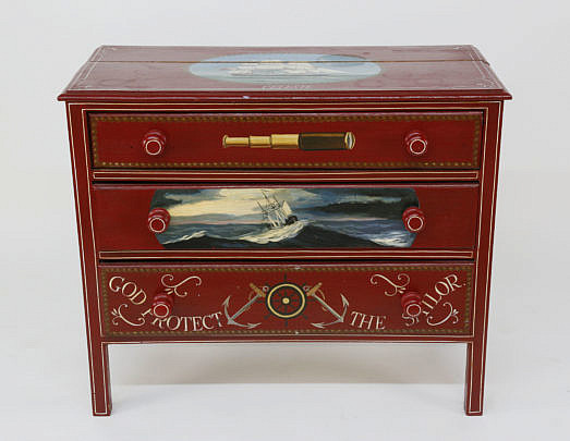 26-4892 Red Nautical 3 Drawer Chest A_MG_4429