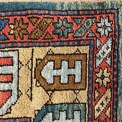 Vintage Hand Woven Turkish Wool Carpet