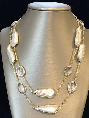 41310 Clear Quartz Necklace B