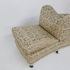 Scalamandré Finely Upholstered Dos-à-Dos