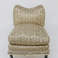 Scalamandré Finely Upholstered Dos-à-Dos