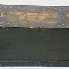 British Nautical Decorated Trunk