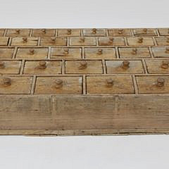 40 Drawer Pine Apothecary Chest, 19th Century