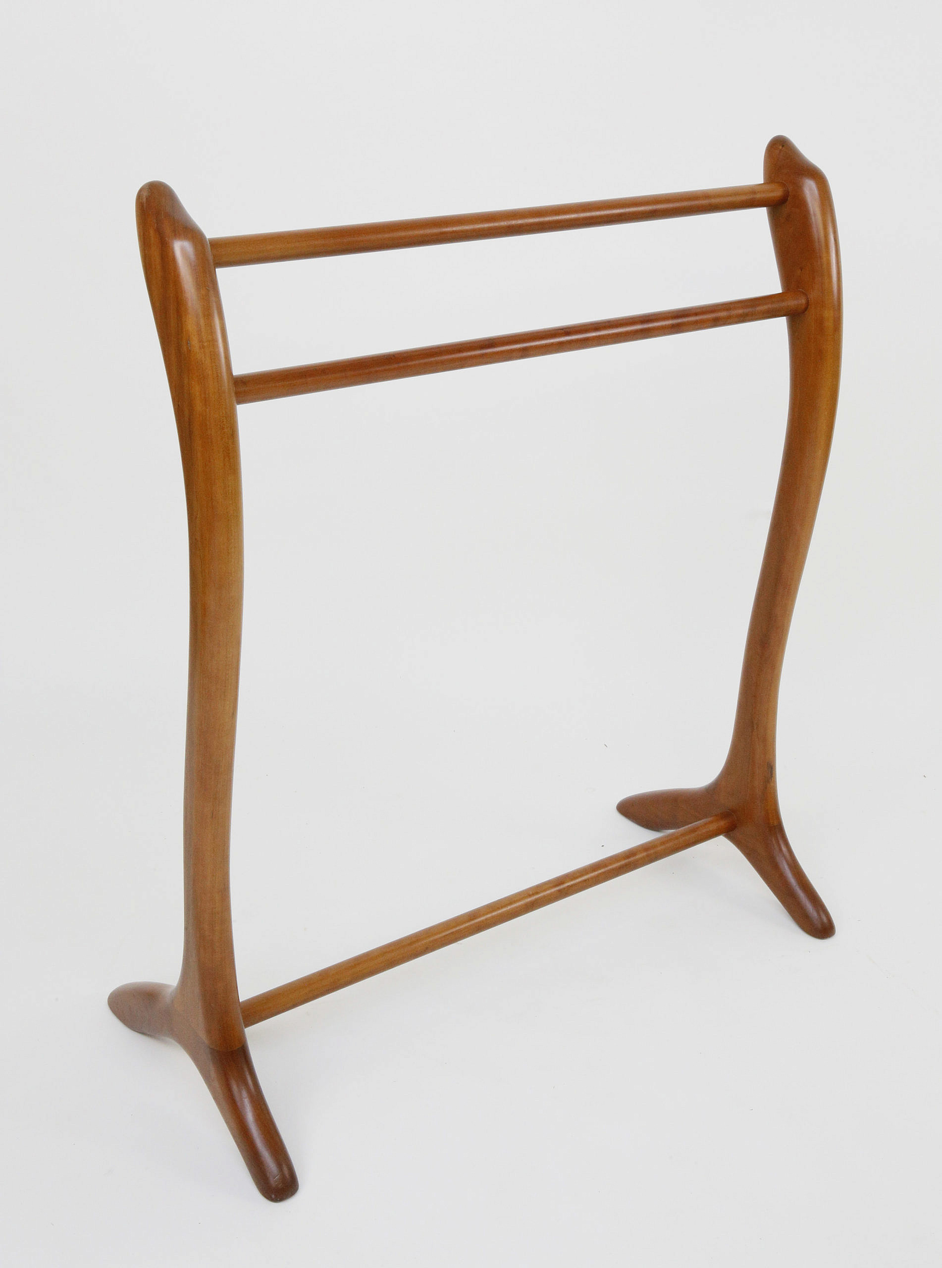 Mid century modern quilt rack sale