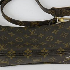 Louis Vuitton Monogram Canvas Purse, Address Book, and Cross Body Pochette