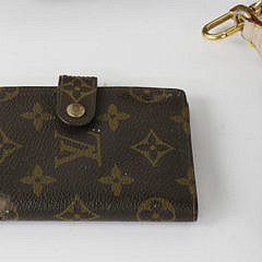 Louis Vuitton Monogram Canvas Purse, Address Book, and Cross Body Pochette