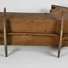 Nantucket Grain Painted Cradle, early 19th Century