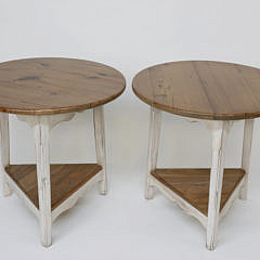 4-4880 Pair of Contemporary Pine Cricket Tables A_MG_4798