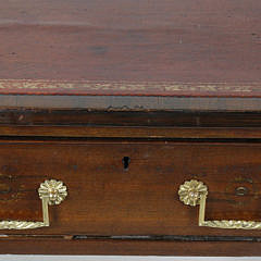 English Regency Mahogany Writing Desk