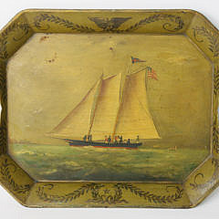 552-1865 Tole Decorated Serving Tray A_MG_5697