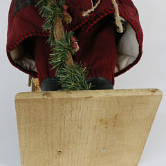 Large Adirondack Santa Claus Christmas Figure