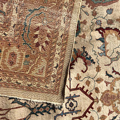 Hand Woven Wool Indo Heriz Carpet