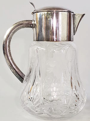 11-4800 Silver Plate Pitcher A